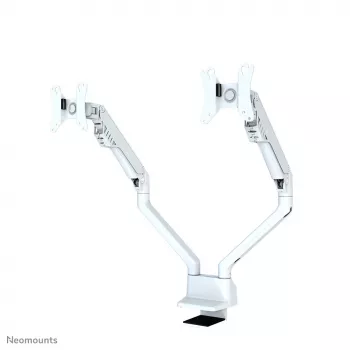Neomounts FPMA-D750DWHITE2 Divu monitoru roktura stiprinājums 10-32 collu - gāzes atspere - Topfix - 180° pietura