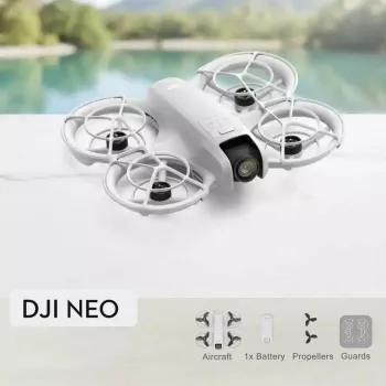 DJI Neo viegls 135g dronis ar 4K Ultra HD kameru, līdz 18 minūtēm lidojuma laika, bez tālvadības pults