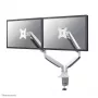 Neomounts NM-D750DWHITE monitora roka 10-32 inch - gāzes atspere, Clamp/Grommet, 9 kg, 25.4 cm (10 inch), 81.3 cm (32 inch), 100 x 100 mm, balta