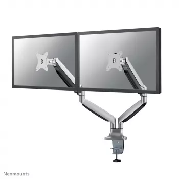 Neomounts NM-D750DSILVER Monitora roka 10-32 collas - gāzes atspere