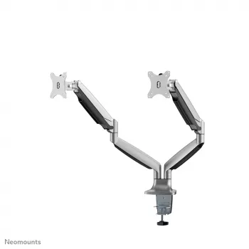 Neomounts NM-D750DSILVER Monitora roka 10-32 collas - gāzes atspere