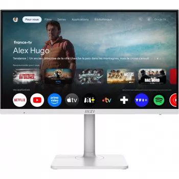 MSI Modern MD272UPSW 27 inch 4K Ultra HD monitors, balts