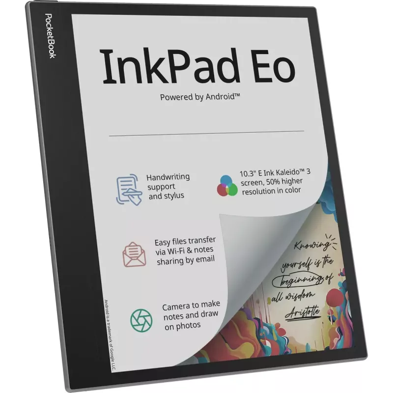 E-grāmatu lasītājs PocketBook InkPad Eo 10.3 collu 64 GB Wi‑Fi