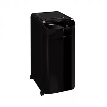 Papīra smalcinātājs Fellowes 100135793 — konfeti 4 x 38 mm, 68 L grozs, Melns