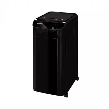 Papīra smalcinātājs Fellowes 100135793 — konfeti 4 x 38 mm, 68 L grozs, Melns