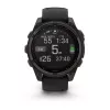 Sporta viedpulkstenis GARMIN fenix 8 Black — 51 mm korpuss, safīra stikls, Solar, GPS, 32 GB, 10 ATM, 1.3 collu displejs