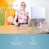 R-Go Tools R-Go Riser Basic salokāms un regulējams klēpjdatora statīvs, alumīnijs, sudrabs