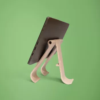 R-Go Tools Treepod laptop un planšetes statīvs, ergonomisks, modulārs, regulējams, biobāzēts