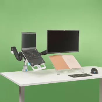 R-Go Tools R-Go Morelia dokumentu turētājs, modulis Caparo un Zepher monitora rokai