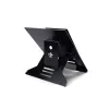 R-Go Tools Laptop statīvs R-Go Riser Document, ergonomisks, salokāms un regulējams statīvs ar dokumentu turētāju, melns