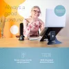 R-Go Tools Laptop statīvs R-Go Riser Document, ergonomisks, salokāms un regulējams statīvs ar dokumentu turētāju, melns