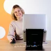 R-Go Tools Planšetes un klēpjdatora statīvs R-Go Riser Duo, piemērots 10-22 collu ekrānam, melns