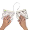 R-Go Tools Split Break RGOSBUKWLWH bezvadu tastatūra, UK burtu izkārtojums, balta