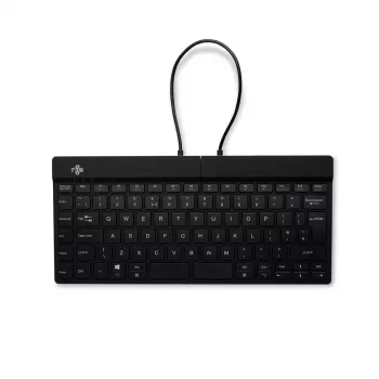 R-Go Tools ergonomiskā tastatūra R-Go Split Break ar pārtraukumu programmatūru, ergonomiska dalītā tastatūra, QWERTY (UK), Bluetooth, melna