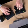 R-Go Tools Compact Break RGOSBUKWLBL bezvadu tastatūra, UK burtu izkārtojums, melna