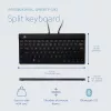R-Go Tools Compact Break RGOSBUKWLBL bezvadu tastatūra, UK burtu izkārtojums, melna