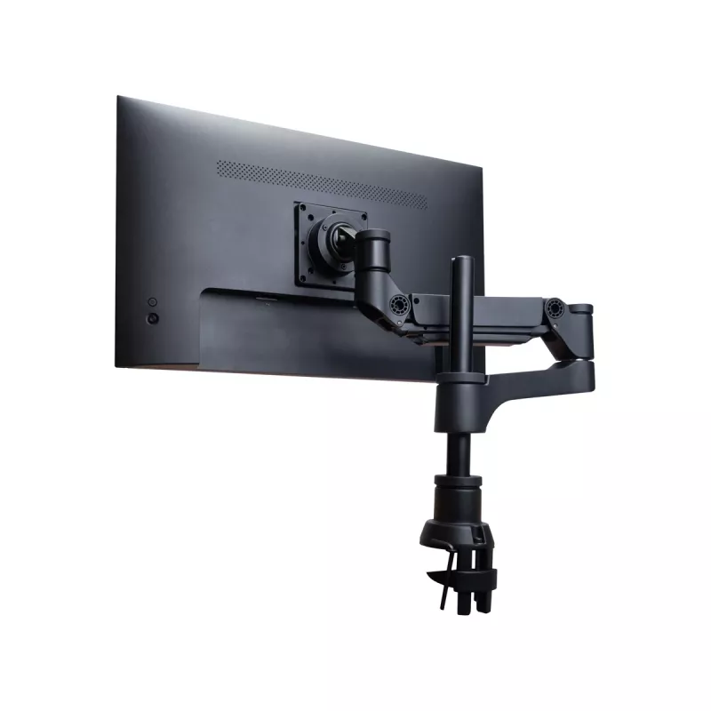 R-Go Tools Monitoru statnis R-Go Caparo Single, pilnībā regulējams ar gāzes atsperi, 3-9 kg slodze, 100% aprites, melns