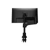 R-Go Tools Monitoru statnis R-Go Caparo Single, pilnībā regulējams ar gāzes atsperi, 3-9 kg slodze, 100% aprites, melns