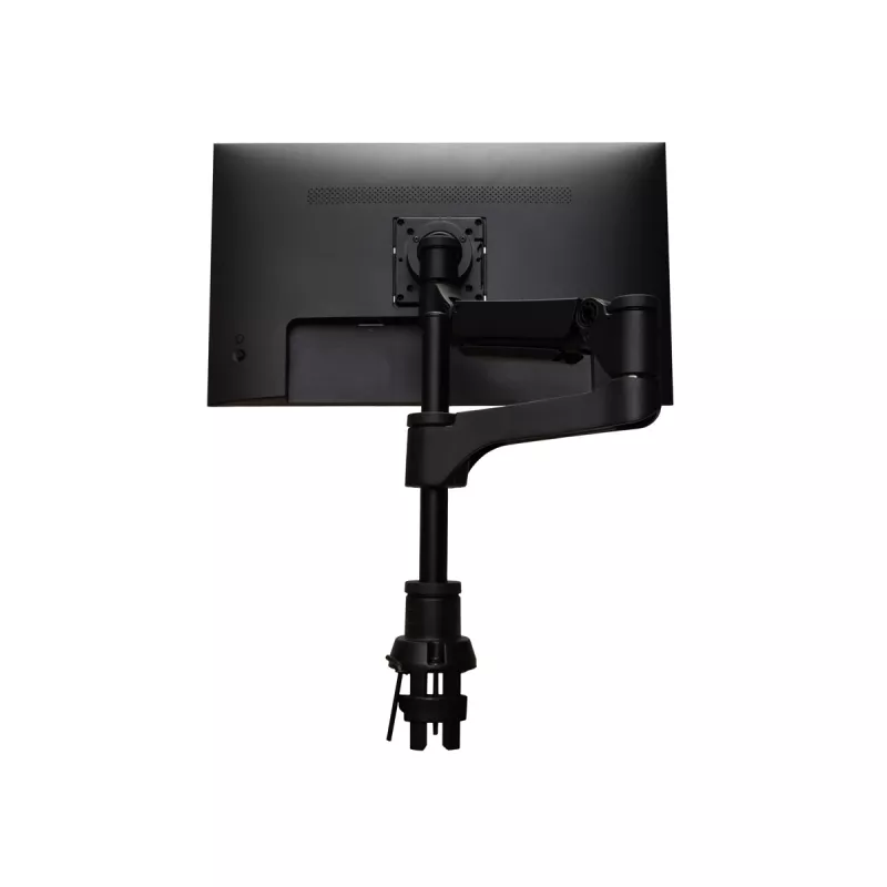 R-Go Tools Monitoru statnis R-Go Caparo Single, pilnībā regulējams ar gāzes atsperi, 3-9 kg slodze, 100% aprites, melns