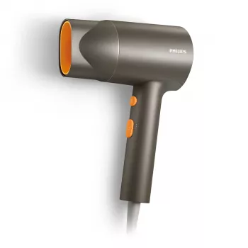 Fēns Philips 3000 sērija BHD321/00 — 1600 W, 2 siltuma līmeņi, 2 ātrumi, jonu tehnoloģija, 350 g, pelēks