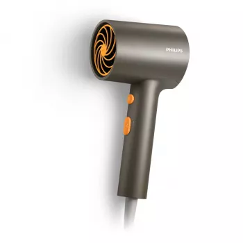 Fēns Philips 3000 sērija BHD321/00 — 1600 W, 2 siltuma līmeņi, 2 ātrumi, jonu tehnoloģija, 350 g, pelēks