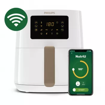 Fritētava Philips 5000 sērija HD9255/30, 4.1 L, 1400 W, balta