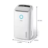 Philips 5000 sērijas DE5305/11 gaisa sausinātājs 4 L 54 dB Balts