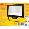 OLLO VS121C-50W-RGB āra LED prožektors — 50 W, 4750 lm, RGB
