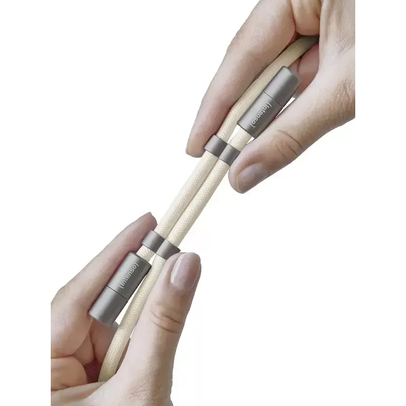 USB-C kabelis Intenso Handykette 1,65m bēšs