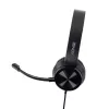 Lindy 20439 biroja austiņas ar USB-C savienojumu un USB-A uz USB-C adapteri