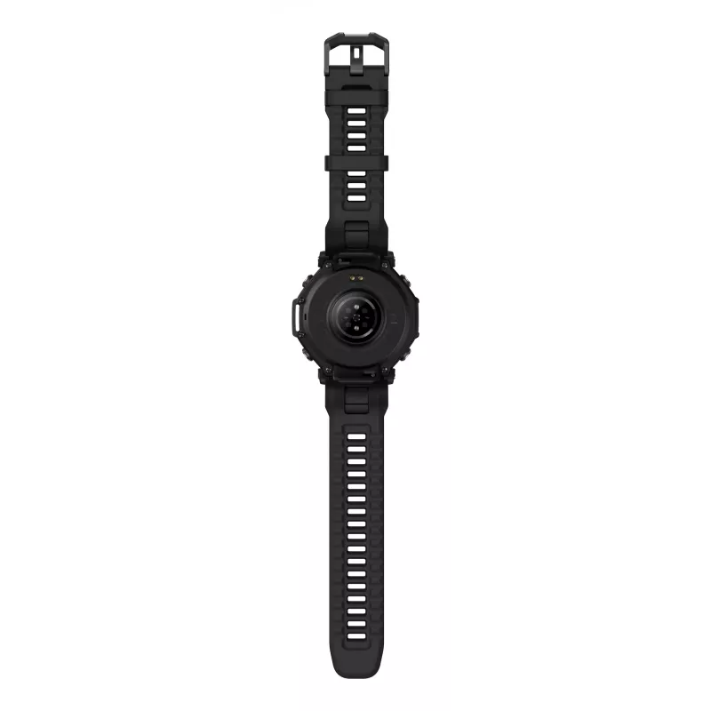 Amazfit T-Rex 3 Pro 3,81 cm (1,5 collu) AMOLED 48 mm digitāls 480 x 480 pikseļi Skārienekrāns Melns Wi-Fi GPS (satelīts)