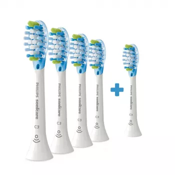 Philips Premium Plaque Defence HX9045/87 birstes galviņas 5 gab. Baltas