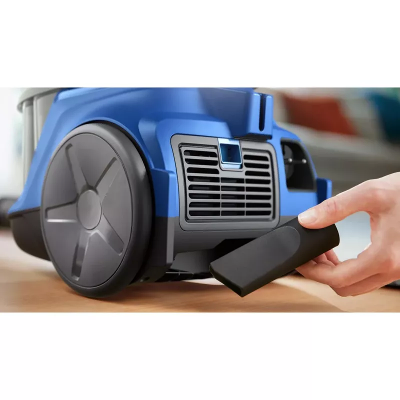 Philips 2000 sērijas XB2123/09 cilindriskais putekļsūcējs — 850 W, 1.3 L ciklons, paklājiem un cietajām grīdām