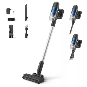 Philips 3000 sērijas XC3032/01 kātslota / elektriskā slota bezvadu, sausa tīrīšana, bezmaiss, zila
