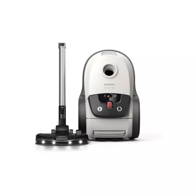 Cilindriskais putekļsūcējs Philips 8000 sērija XD8142/12 — 900 W, 4 L maiss, HEPA, 12 m darbības rādiuss