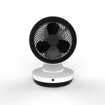 Mājsaimniecības lāpstiņu ventilators Stylies Gemma Black White 2000W Galda