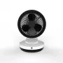 Mājsaimniecības lāpstiņu ventilators Stylies Gemma Black White 2000W Galda