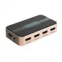HDMI Sadalītājs Vention 1 In 4 Out 4K@30Hz Zelts Alumīnija Sakausējums