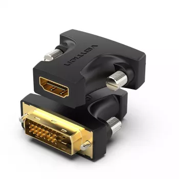 Vention HDMI Sievišķais uz DVI Vīrišķo Adapteris Melns 1920x1080 60Hz