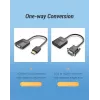 Vention HDMI uz VGA pārveidotājs 0,15m Melns HDMI Type A VGA