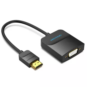 Vention HDMI uz VGA pārveidotājs 0,15m Melns HDMI Type A VGA