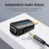 Vention AIDB0 HDMI uz VGA pārveidotājs, 3,5 mm audio savienojums