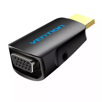 Vention AIDB0 HDMI uz VGA pārveidotājs, 3,5 mm audio savienojums