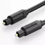 Optiskais audio kabelis Vention 2m melns TOSLINK vīrietis-vīrietis