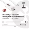 CLUB3D USB 3.1 Type-C uz DisplayPort 1.2 adapteris CAC-1517