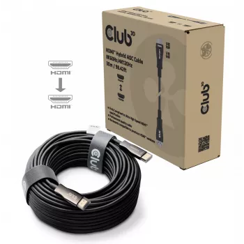 CLUB3D HDMI™ Hybrid AOC kabelis 8K60Hz/4K120Hz 30m