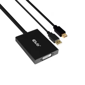 Aktīvs adapteris MiniDisplayPort 1.2a uz Dual Link DVI-D CLUB3D CAC-1130