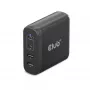 CLUB3D CAC-1912 Ceļojumu lādētājs 100W GaN, 2x USB-C + 2x USB-A, PD 3.0