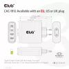CLUB3D CAC-1912 Ceļojumu lādētājs 100W GaN, 2x USB-C + 2x USB-A, PD 3.0