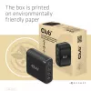 CLUB3D CAC-1912 Ceļojumu lādētājs 100W GaN, 2x USB-C + 2x USB-A, PD 3.0